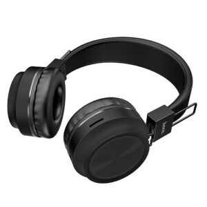 Беспроводные наушники Hoco W25, Bluetooth, Проводной, Накладные, Черный, [6931474710062]