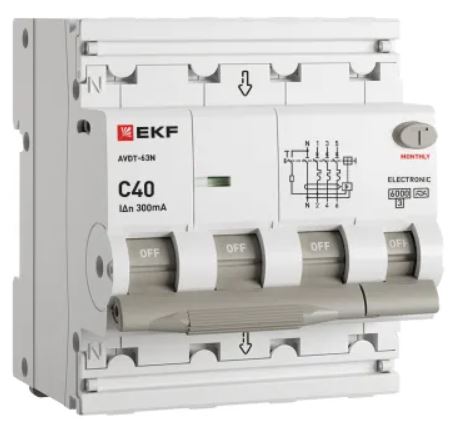 Автомат дифференциальный EKF D63N46EA40C300