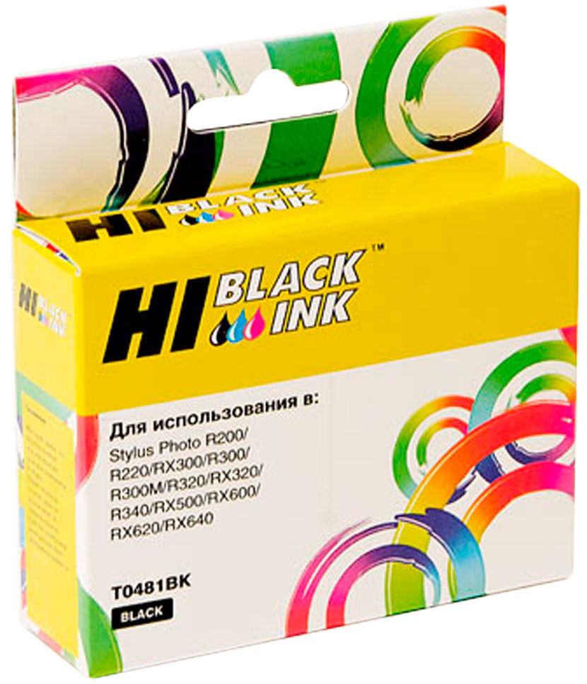 Тонер-картридж Hi-Black HB-T0481 Черный