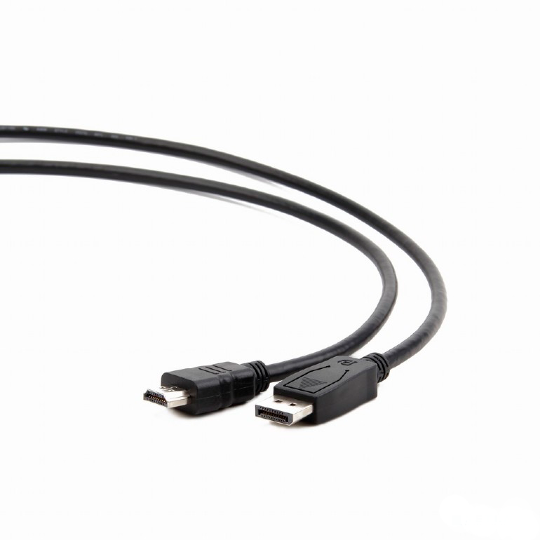 Кабель интерфейсный DisplayPort-HDMI BION BXP-CC-DP-HDMI-010