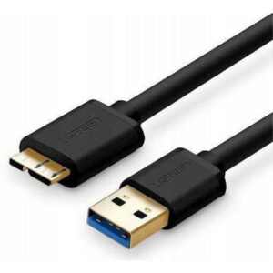 Кабель USB A (M) - microUSB 3.0 B (M), 0.5м, UGREEN US130 Black