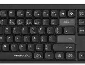 Ножничная клавиатура A4Tech Fstyler, Bluetooth, Радиоканал, Черный [FBX55C]