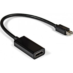 Переходник Mini DisplayPort (M) - HDMI (F), ExeGate EX-mDPM-HDMIF-0.15