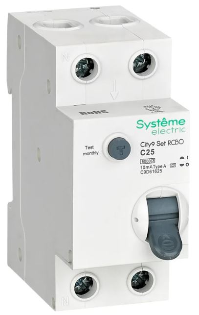 Автомат дифференциальный Systeme Electric C9D61625