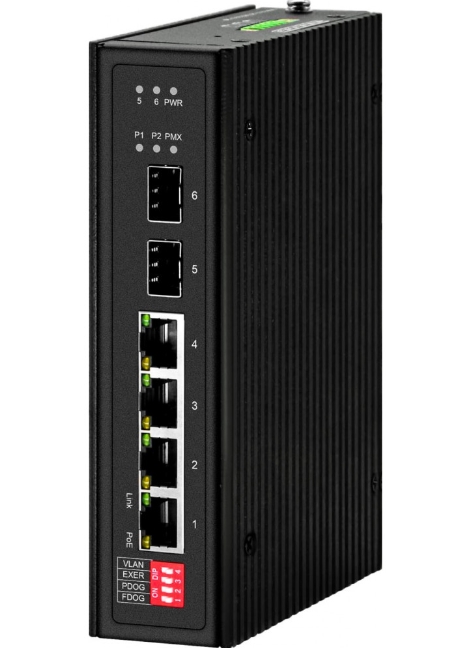 Коммутатор PoE NST NS-SW-4G2G-P/I