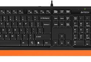 Клавиатура и мышь A4Tech F1010 ORANGE