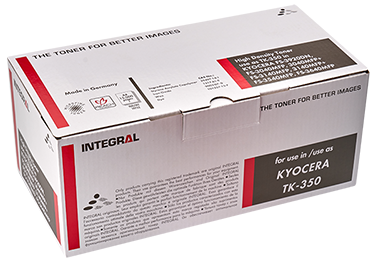 Тонер-картридж Integral TK-350 Chip Черный