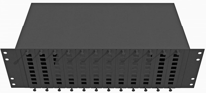 Кросс оптический стоечный TopLAN КРС-Top-3U-96SC/DLC-BK