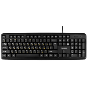 Мембранная клавиатура Гарнизон GK-100L, USB, Черный [GK-100L]