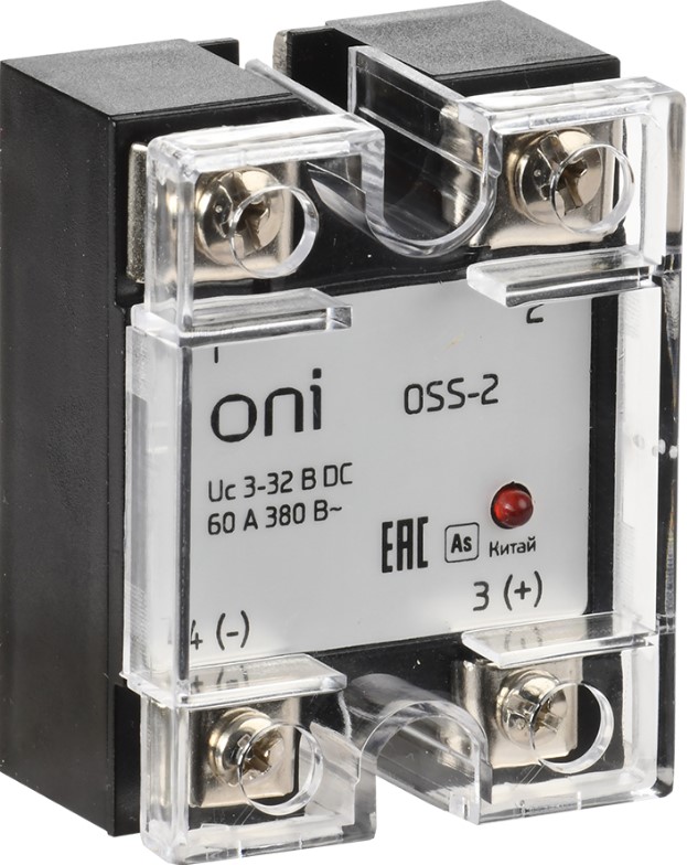 Реле твердотельное ONI OSS-2-3-60-B
