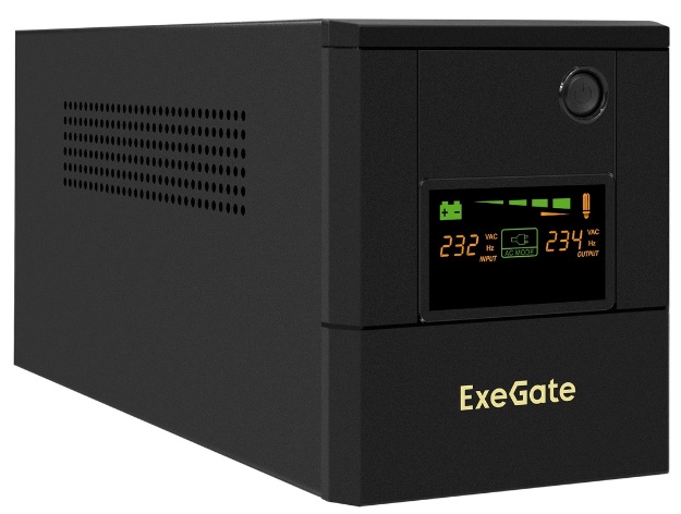 Источник бесперебойного питания Exegate SpecialPro Smart LLB-1000.LCD.AVR.8C13