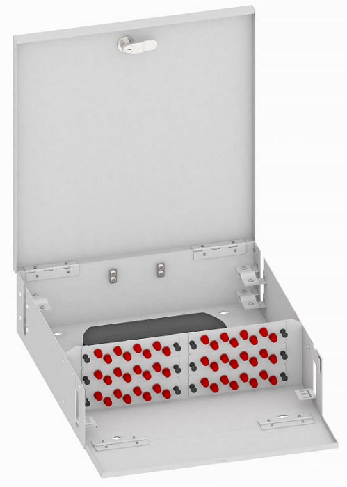 Кросс оптический настенный TopLAN КРН-Top-48FC/U-OS2-GY
