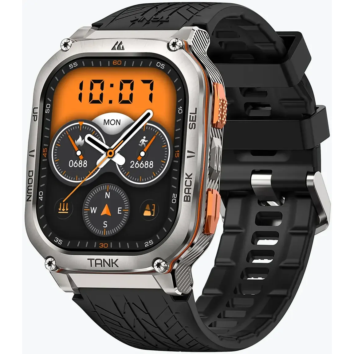 Умные часы Kospet Tank M3 Ultra Silver