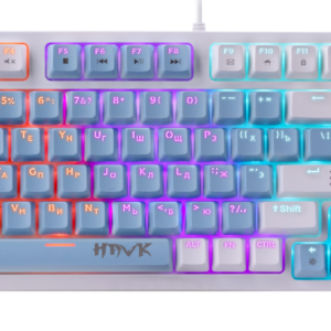 Механическая клавиатура Defender Hawk GK-418 RU, USB, Голубой [45422]