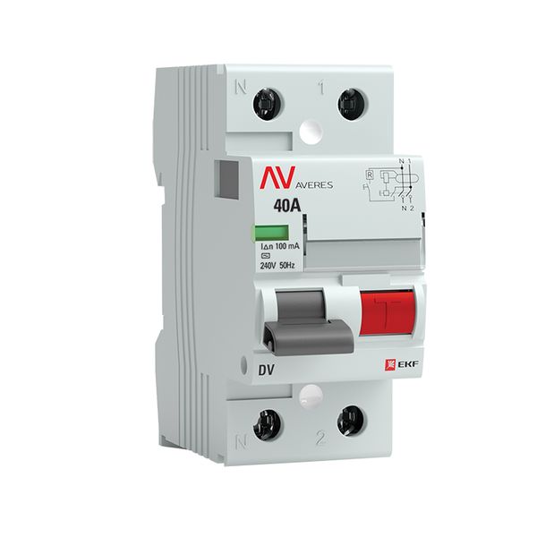 УЗО EKF rccb-2-40-100-ac-av