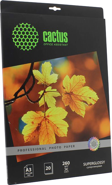 Фотобумага Cactus CS-HGA326020