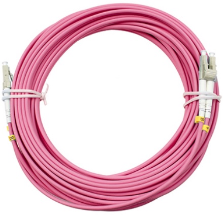 Патч-корд волоконно-оптический Vimcom DPC-MM50(OM4)-LSZH-2.0-LC-LC-25