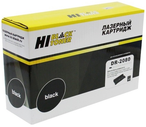 Тонер-картридж Hi-Black HB-DR-2080 Черный
