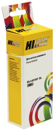 Тонер-картридж Hi-Black HB-CLI-451XL-GY Черный