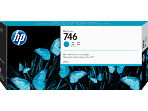 Тонер-картридж HP 746 Голубой
