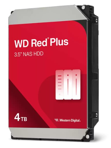 Жесткий диск 4TB SATA 6Gb/s Western Digital Red Plus