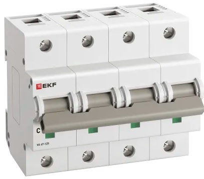 Автоматический выключатель EKF mcb47125-4-100C