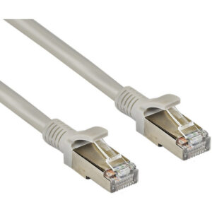 Патч-корд ExeGate FTP-RJ45-RJ45-C5e-1M-GY, 1м