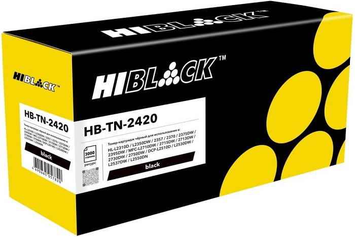 Тонер-картридж Hi-Black HB-TN-2420 Черный