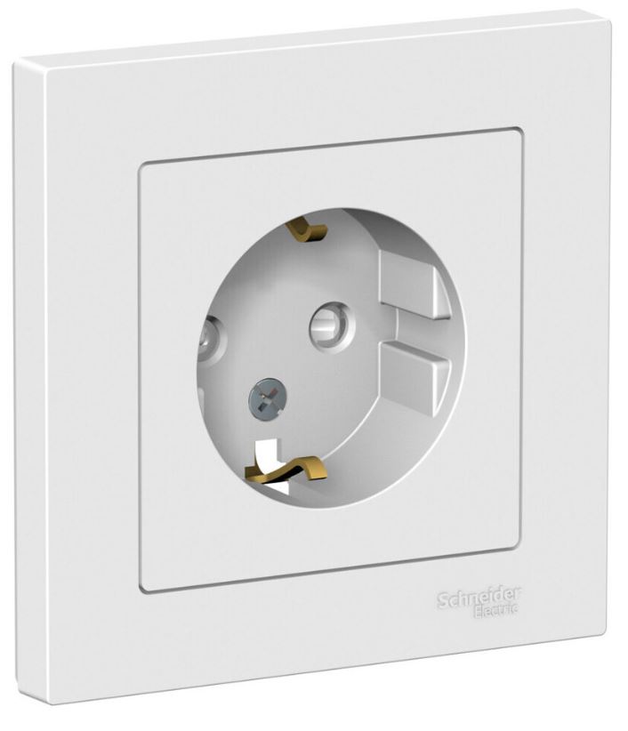 Розетка с заземлением Systeme Electric ATN001344