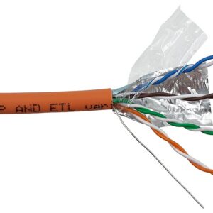 Кабель витая пара F/UTP 5e кат. 4 пары Lanmaster LAN-5EFTP-HFLT-OR