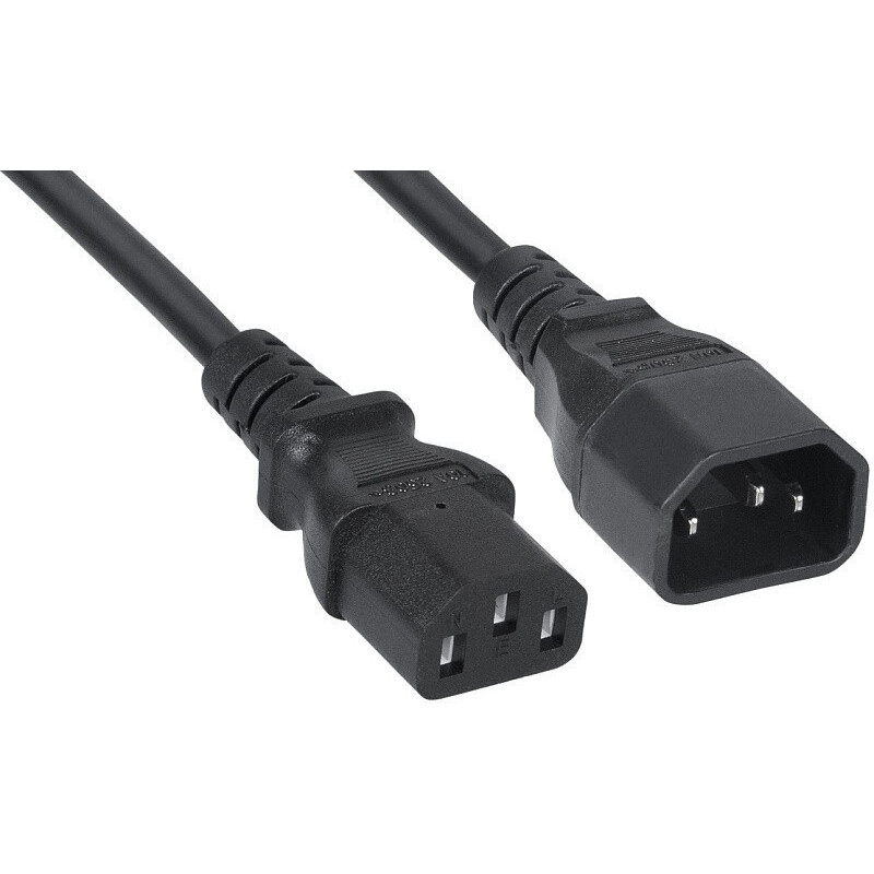 Кабель питания Filum FL-PC-C13/C14-C3-1.8-BK