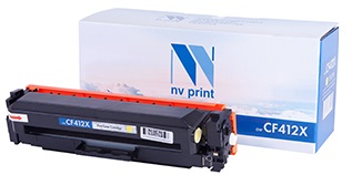 Тонер-картридж NVP CF412XY Желтый