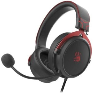 Проводная стереогарнитура A4Tech M590I SPORTS RED, Проводной, Охватывающие, Черно-красный, [M590I SPORTS RED]