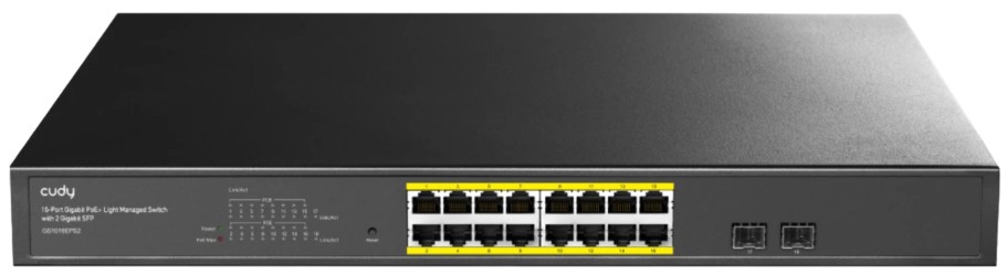 Коммутатор управляемый Cudy GS1016EPS2