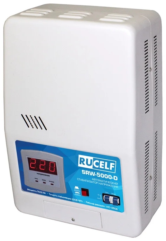 Стабилизатор напряжения RUCELF SRW-5000-D