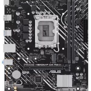 Материнская плата ASUS PRIME H610M-F D4 R2.0, LGA1700, Intel H610, mATX