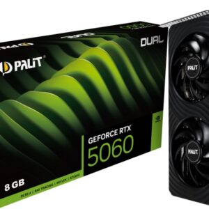Видеокарта Palit nVidia GeForce RTX 5060, 8 ГБ GDDR7, [NE75060019P1-GB2063D]