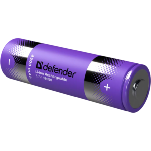 Аккумулятор Defender 18650-1BL (18650, 2200mAh, 1 шт.)