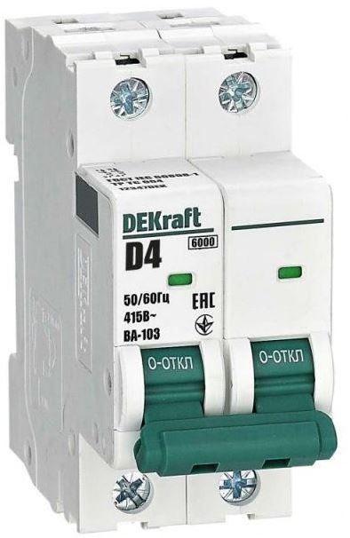 Автоматический выключатель DEKraft 12347DEK