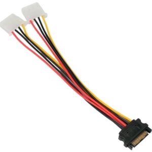 Кабель-разветвитель Cablexpert CC-SATA-2MOLEX-20CM