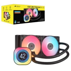 Система охлаждения жидкостная Corsair iCUE LINK TITAN 240 RX LCD