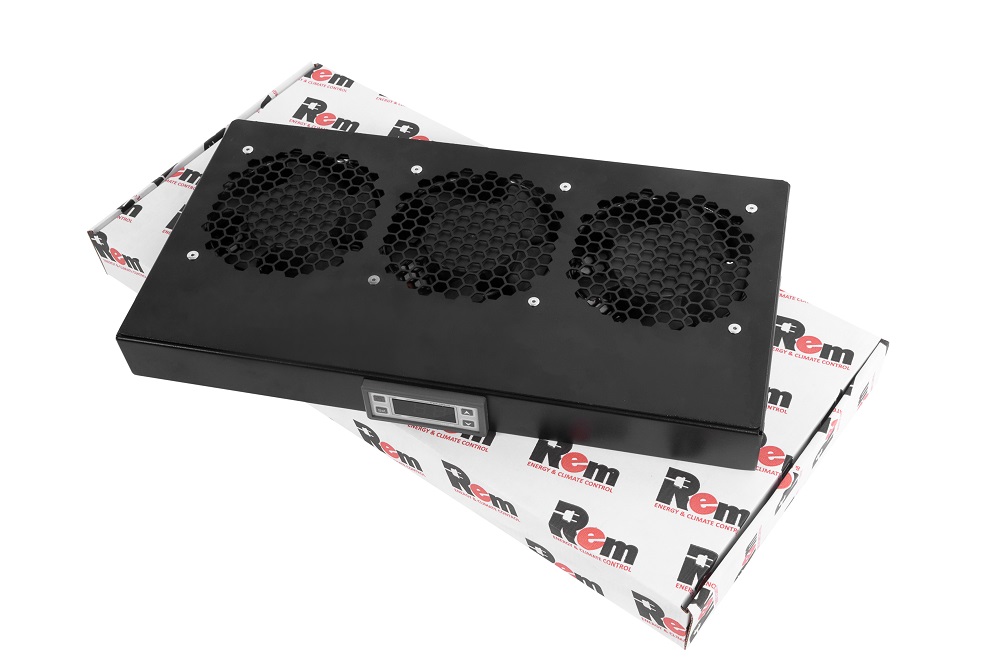 Вентиляторный модуль ЦМО R-FAN-3K-1U-9005