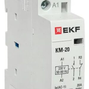 Контактор модульный EKF km-1-20-11
