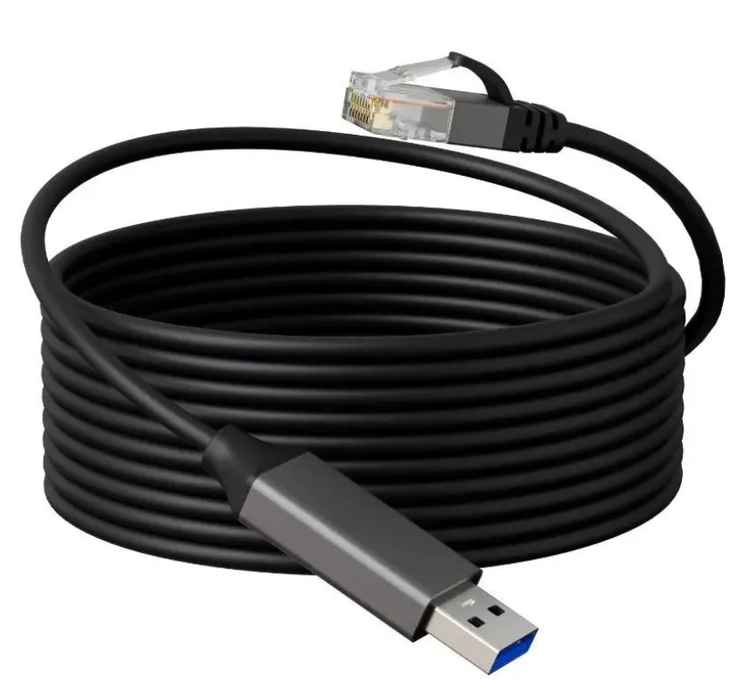 Кабель интерфейсный Buro BU-USB-A-LAN1000-2M