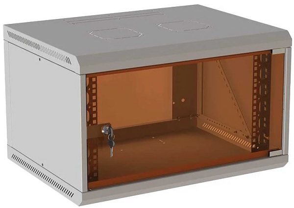 Шкаф настенный 19", 6U SUPRLAN ТВЛ-6U-600-350-СР