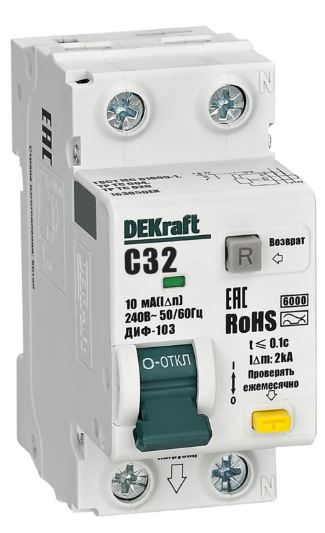 Автомат дифференциальный DEKraft 16305DEK