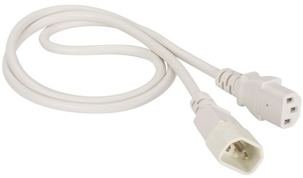 Кабель питания Lanmaster LAN-PP13/14-1.5-WH
