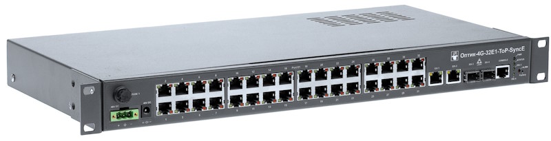 Мультиплексор-коммутатор НПО Телеком Оптик-4G-32E1-ToP