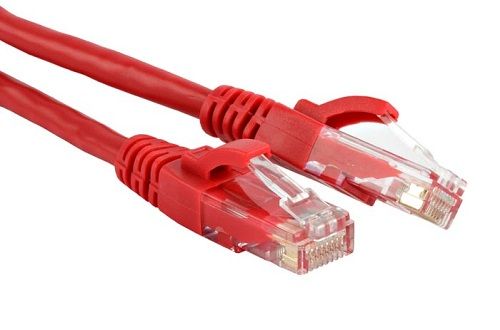 Кабель патч-корд U/UTP 6 кат. 1.5м Hyperline PC-LPM-UTP-RJ45-RJ45-C6-1.5M-LSZH-RD