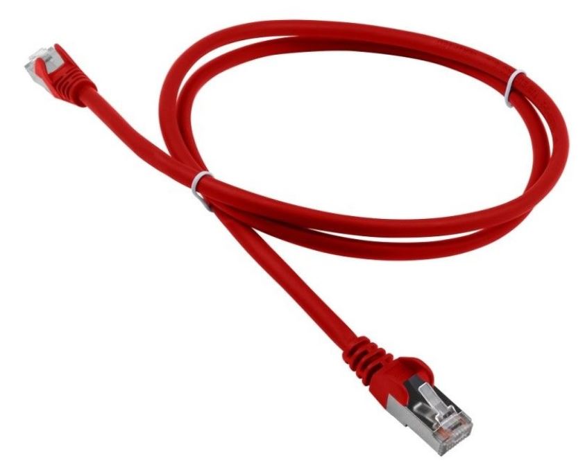Кабель патч-корд F/UTP 5e кат. 10м Lanmaster LAN-PC45/S5E-10-RD